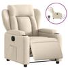VidaXL Fauteuil Inclinable Électrique, Chaise de Relaxation avec Dossier et Repose-pied Réglables, Siège de Salon, Moderne, 3204467