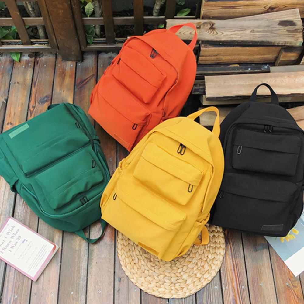School Season Schoolbags for Women Korean Style for High School and College Students Large Capacity