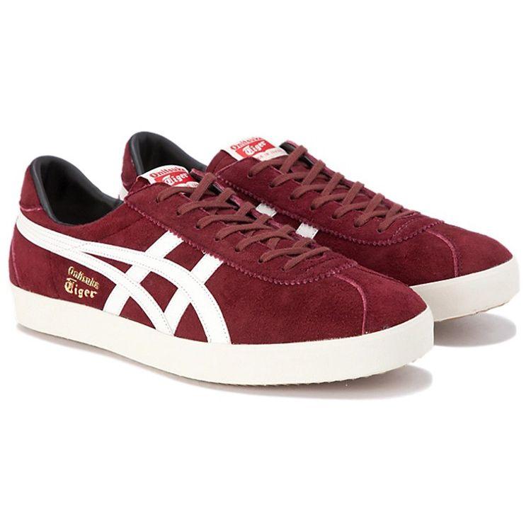 ONITSUKA TIGER Vickka Nm Comfortable Versatile Non-Slip Low-Top Casual Shoes Men Sneaker Crimson 1183B443-600