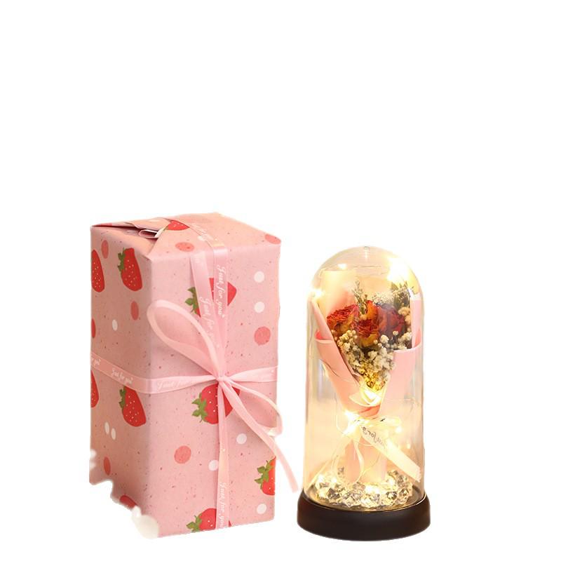 Rose Bouquet Night Light – Ideal Birthday Gift for Women, Friends, or Classmates