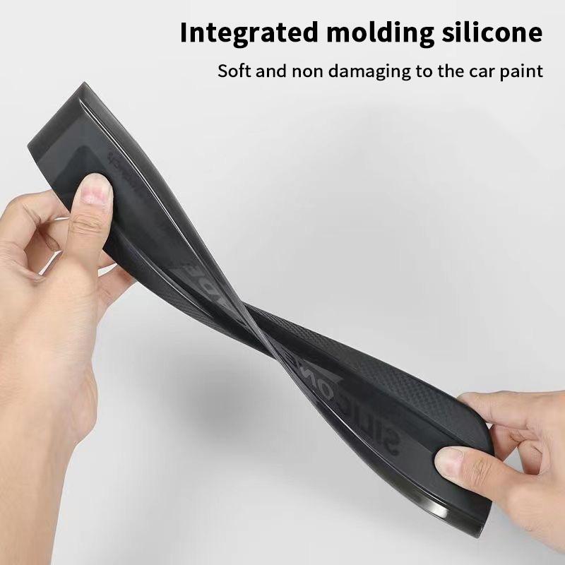 Non-Scratch Soft Silicone Handy Squeegee Car Wrap Tools Water Window Wiper Drying Blade Clean Scraping Film Scraper Accessories