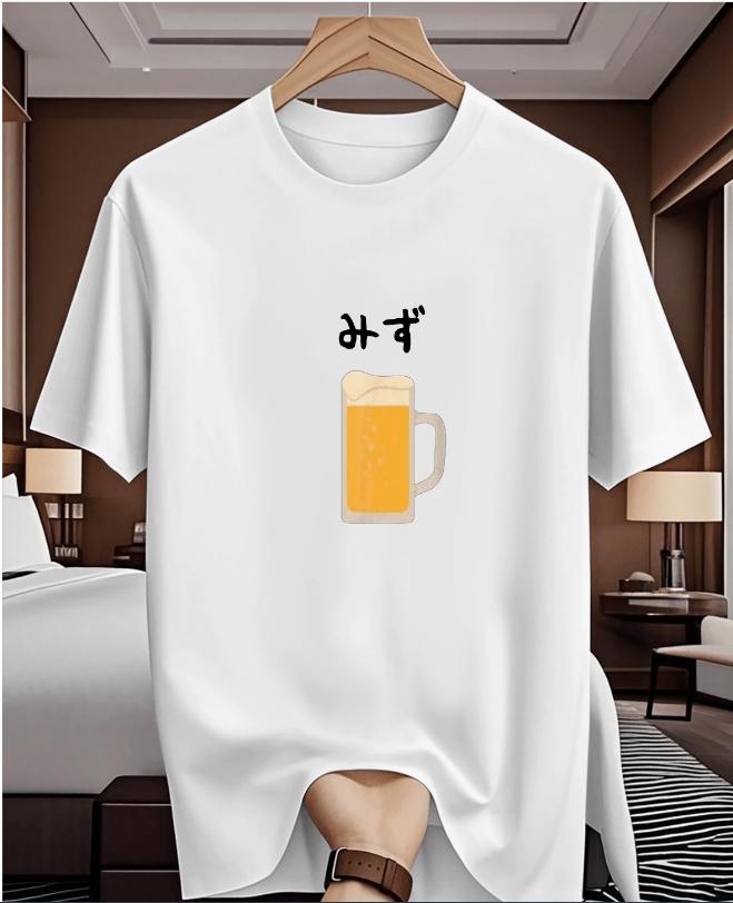 Best Selling New Décontracté Liqueur De Bière Pression Eau De Bière Boire Drôle Intéressant Neta Uke Aim Liqueur Mignon Men Tee