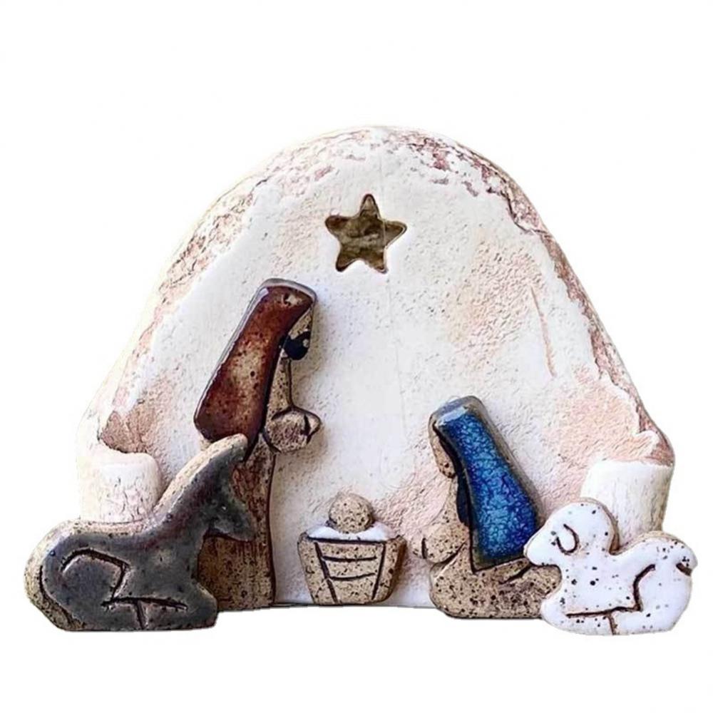 Kunstharz Handwerk Langlebig Robust Fromm Osterdekoration Exquisite Geschenke Weihnachten Miniatur Ornament Ostern Innentischdekoration