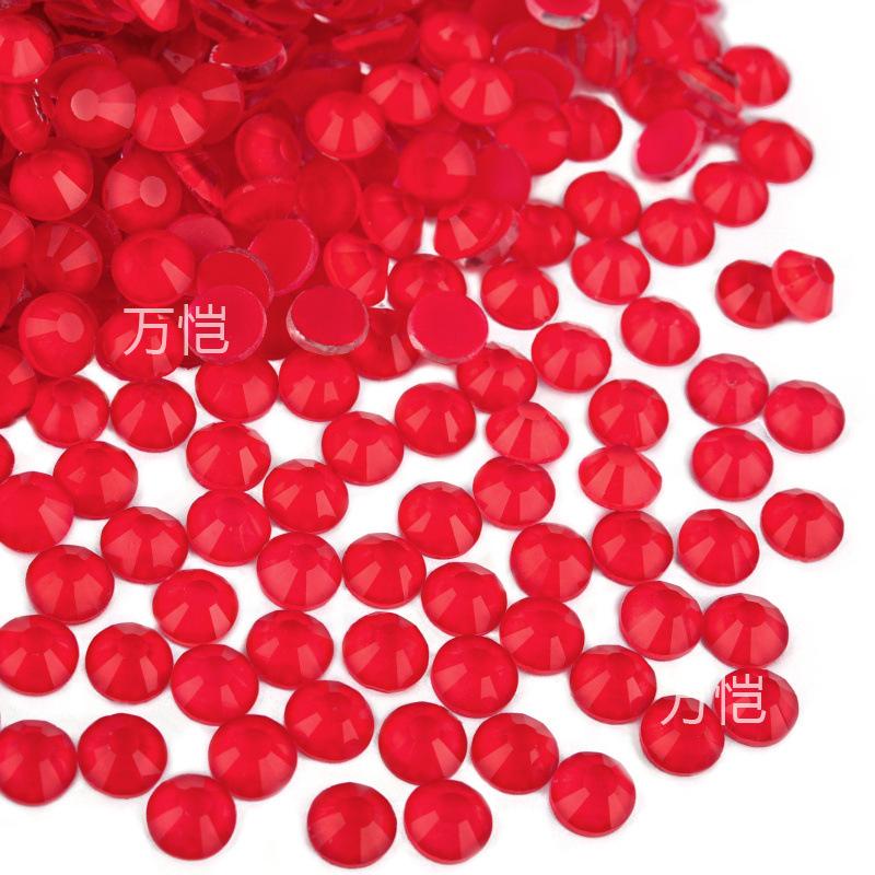 

Плоский Стеклянный Страз Неон DIY Нейл-арт Украшения Ноготь Аксессуары для Мобильного Телефона Флуоресцентный Плоское Дно Дрель ss6 (diameter 1.9-2) 1440 pcs/bag