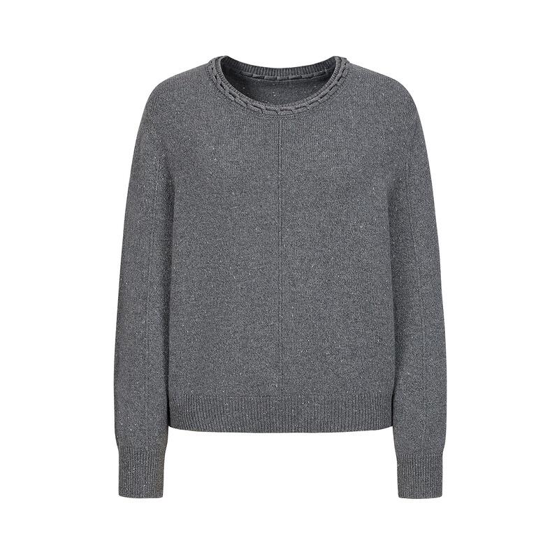 JUZI Annakou Sparkle Knit Pullover Sweater
