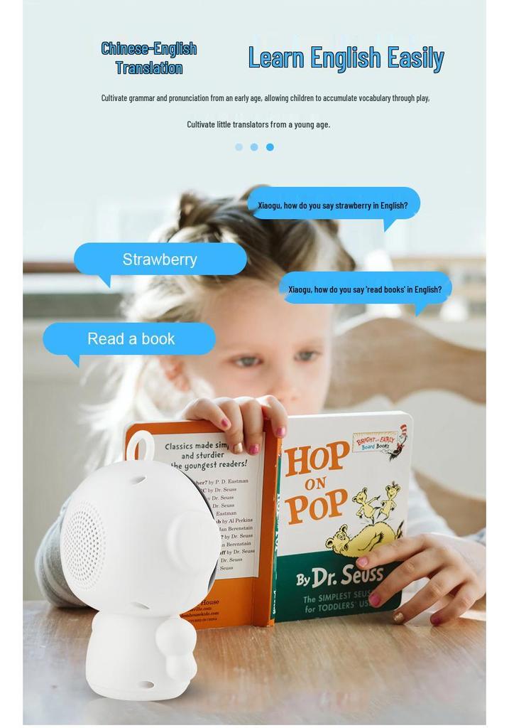 Children's AI Smart Learning Robot with WiFi and Voice Interaction
