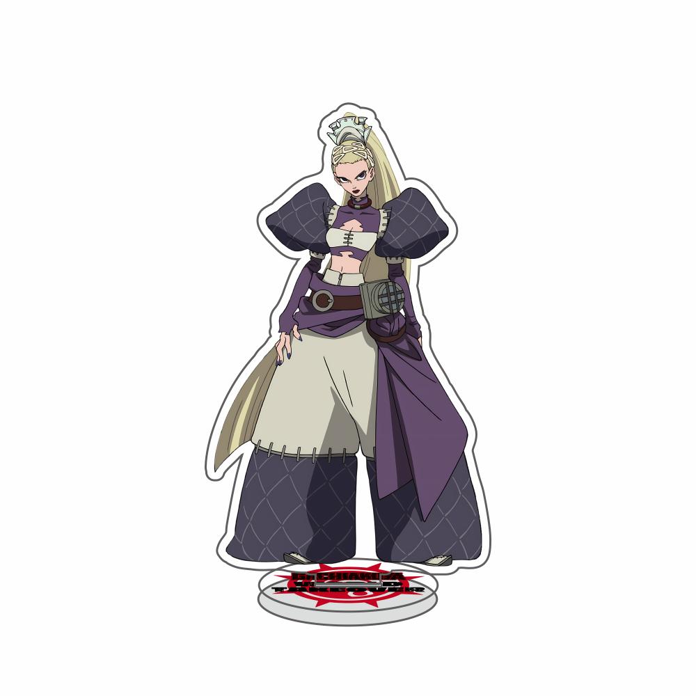 Anime FigureGachiakuta Acrylic Stand Model Plate Keychain Rudo Enjin Zanka Riyo Jabber Desk Decor Collection Cosplay Fans Gifts