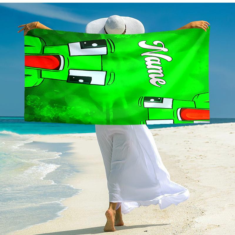 Personalized Customized Proof Beach Towel with Gaming Unspeakable Pattern - Soft, Absorbent,quick-drying,perfect Swimming,camping&bathing