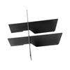BBQ1 for Dodge Ram 1500 2500 3500 2019-2025 Center Armrest Lower layer Storage Box Partition Tray Organizer Car Interior Accessories