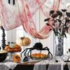Horror Halloween Decoration Black Gauze Artificial Spider Web For Halloween Party Home Decor Scary Scene Prop