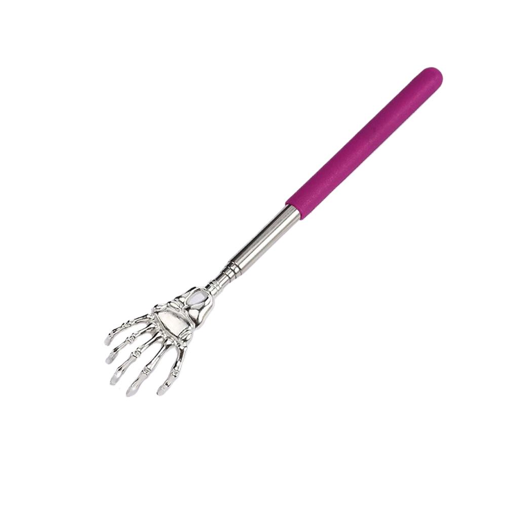 1Pc Adjustable Stainless Steel Back Scratcher with Retractable Claw ForPortable and Convenient Massage and Tickle Relief