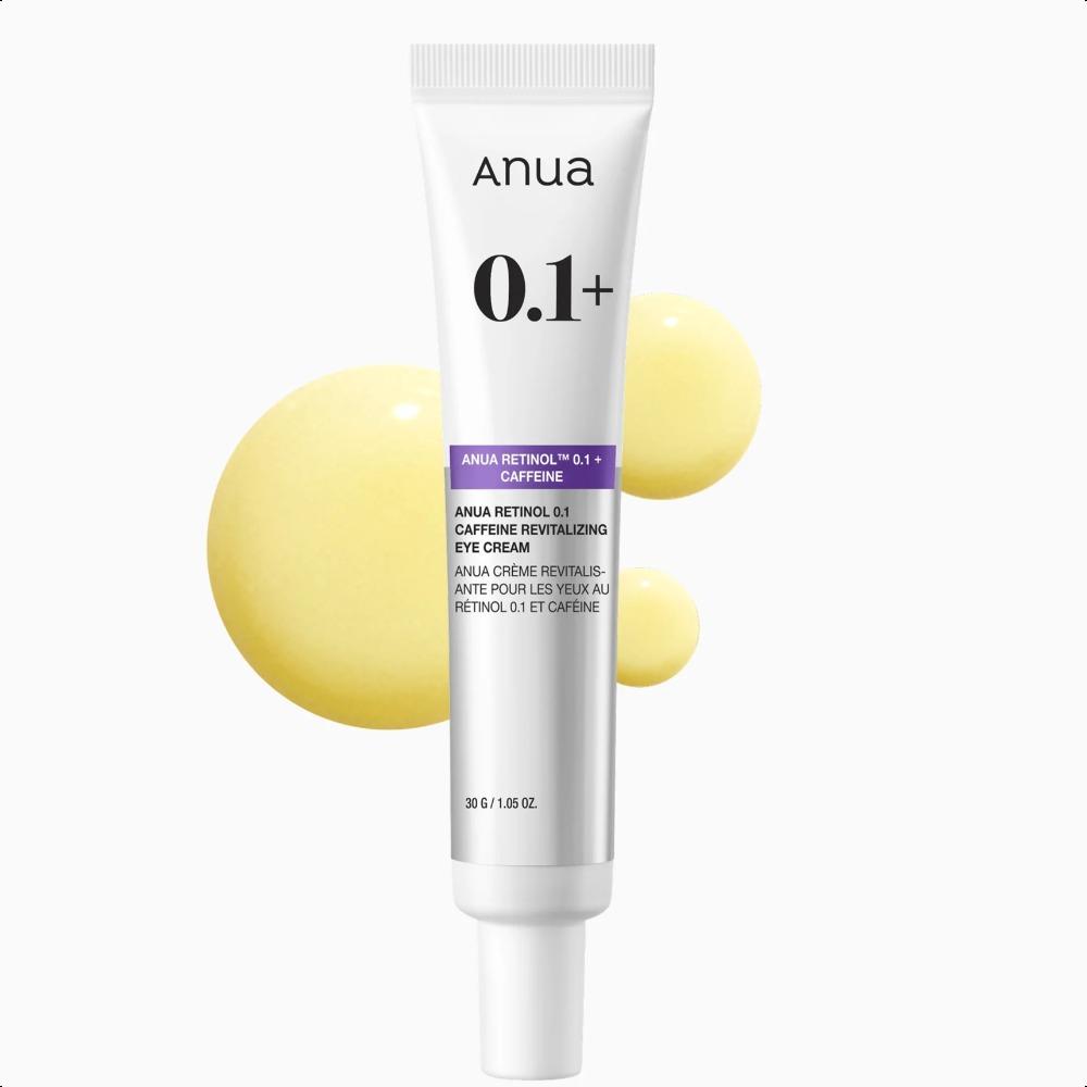 Anua Регенерирующий крем для век с ретинолом 0.1% + кофеином 30 г 1PC