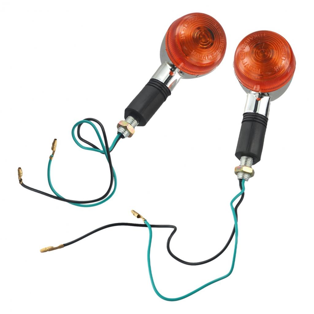 With Electroplating Turn Signal Light Blinker Easy Installation