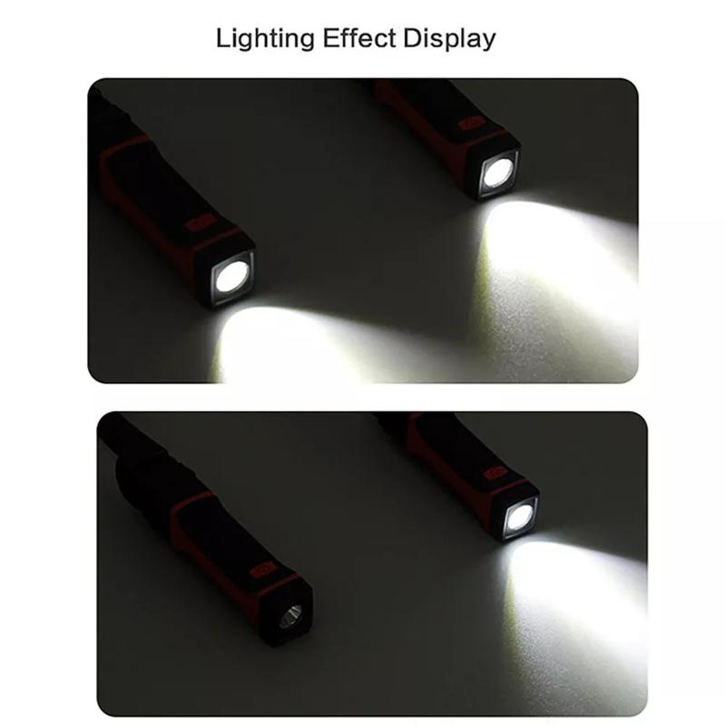 Led Magnet Hanging Neck Reading Lamp Usb Rechargeable Outdoor Camping Light For Knitting Repairing