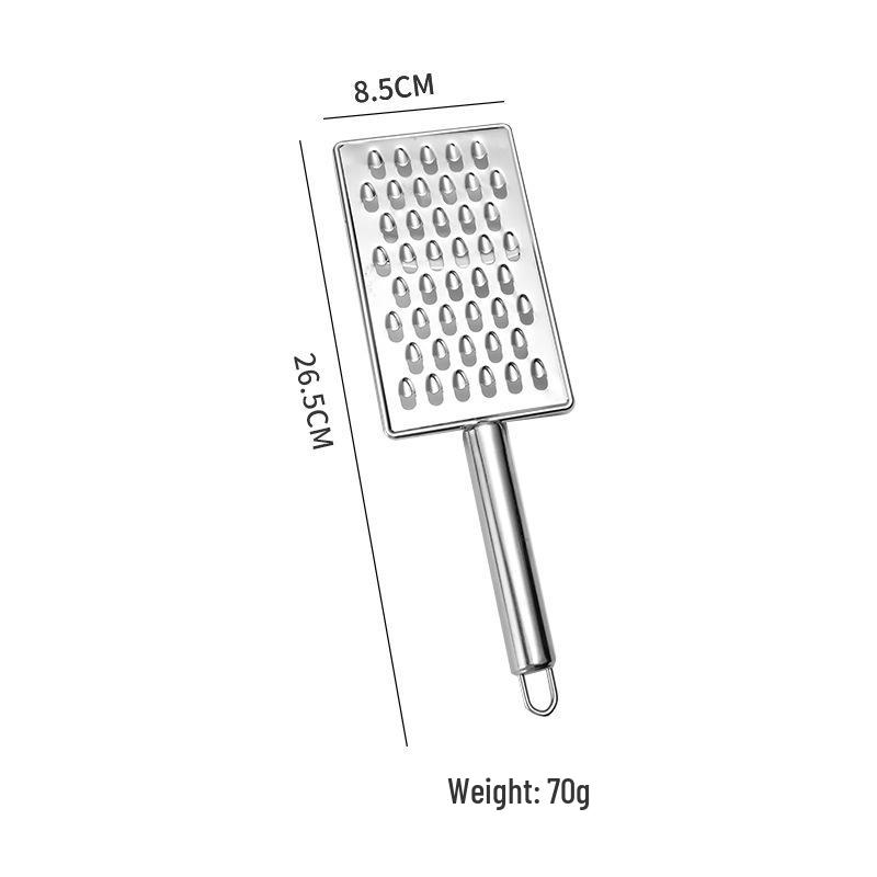 Bow-Shaped Multifunctional Stainless Steel Grater for Cheese, Vegetables, Radishes, and Ginger.