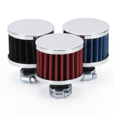Universelle Schnittstelle, Motorrad-Luftfilter, 12 mm, Splitter, Autokegel, Kaltlufteinlassfilter, Turbo-Entlüftung, Kurbelgehäuse