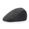 Beret, Men's, Cap, Warm, Forward Hat, Middle-aged Warm Hat, Men's Hat