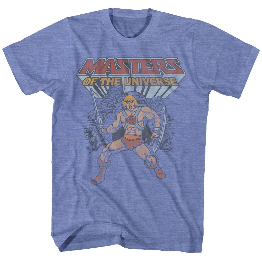 Masters Of The Universe He-Man Sword & Sheild Castle Grayskull Men s T-Shirt XL