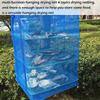 Foldable Food Drying Net Hanging Multilayered Drying Fishing Nets Anti-Larvae Dry Goods Drying Fishing Net Indoor And Outdoor