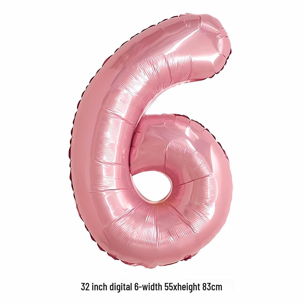 32-Inch White Number '40' Birthday Balloon, Aluminum Foil Party Decoration Prop
