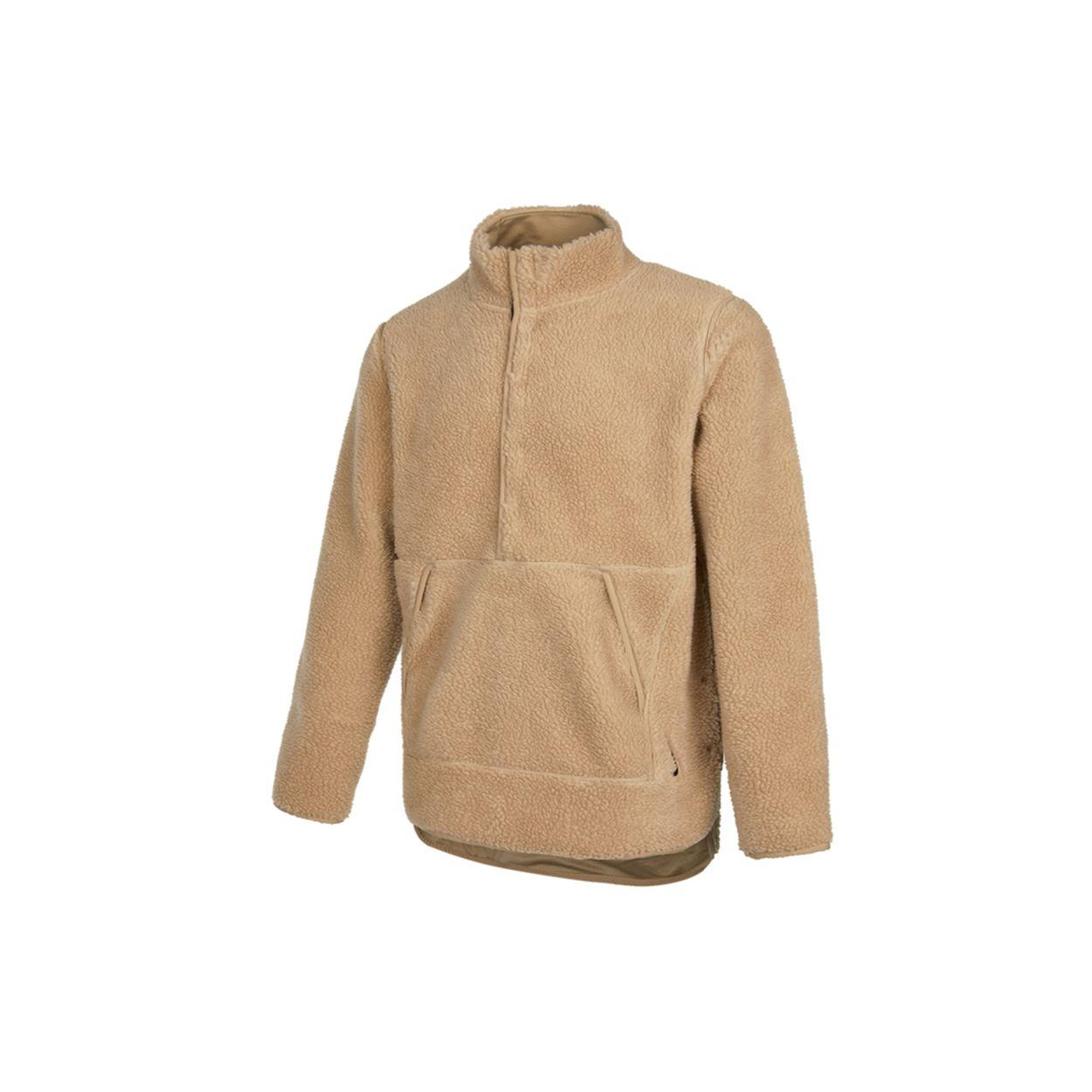 Nike Sportswear Half-Zip Fleece Pullover Men Khaki DD2183-247 XL