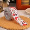 Christmas Polyester Ribbon Garland Material DIY Ribbon Edging Gift Packaging Bow Decoration Tape