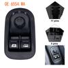 Car Accessories for Peugeot 206 306 Saloon 2007-2016 Electric Power Master Window Switch Lifter Control Button Auto Parts Black