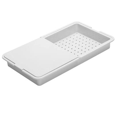 Multifunctional Cutting Board Multi-function Reusable Chopping Kitchen with Container Plastic Tabletop Professional