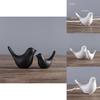 Modern Minimalist Ceramic Bird Decor With Abstract Design For Home And Gift Use