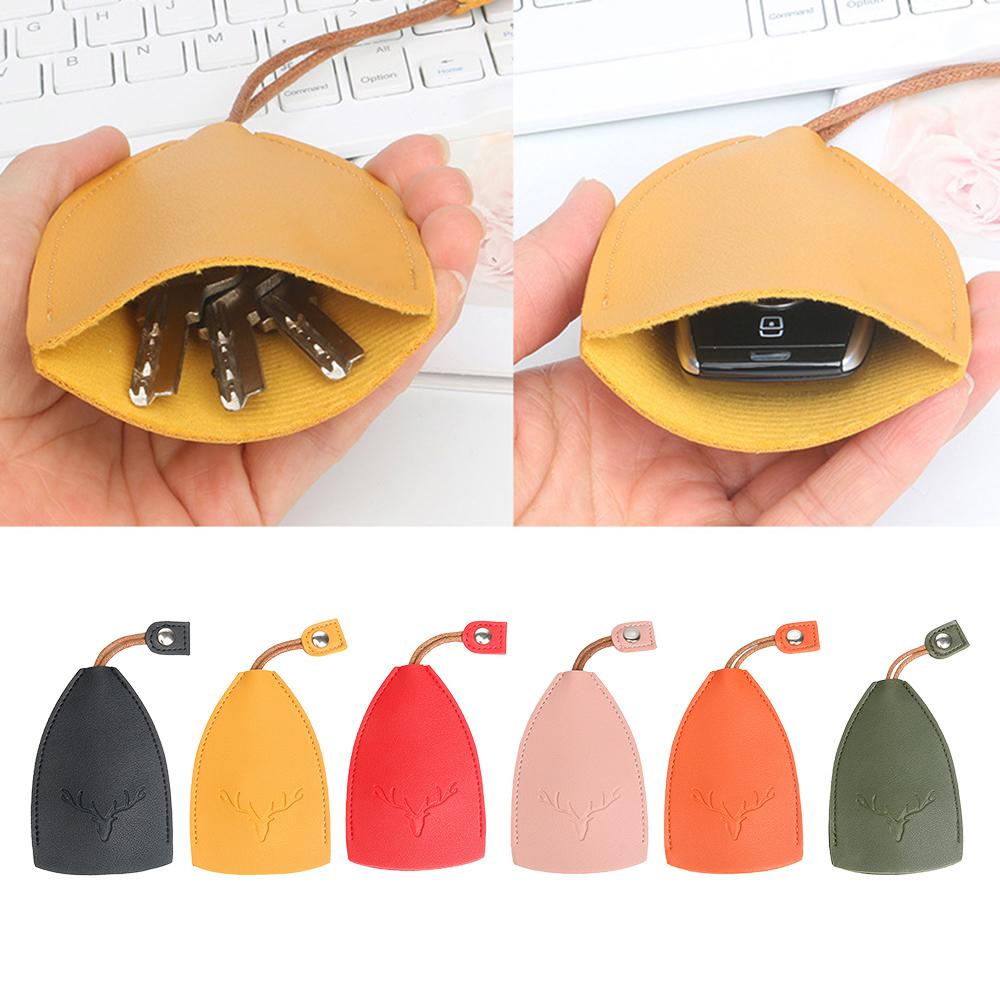 

Универсальная сумка для ключей из искусственной кожи, сумка для хранения ключей, рождественские подарки