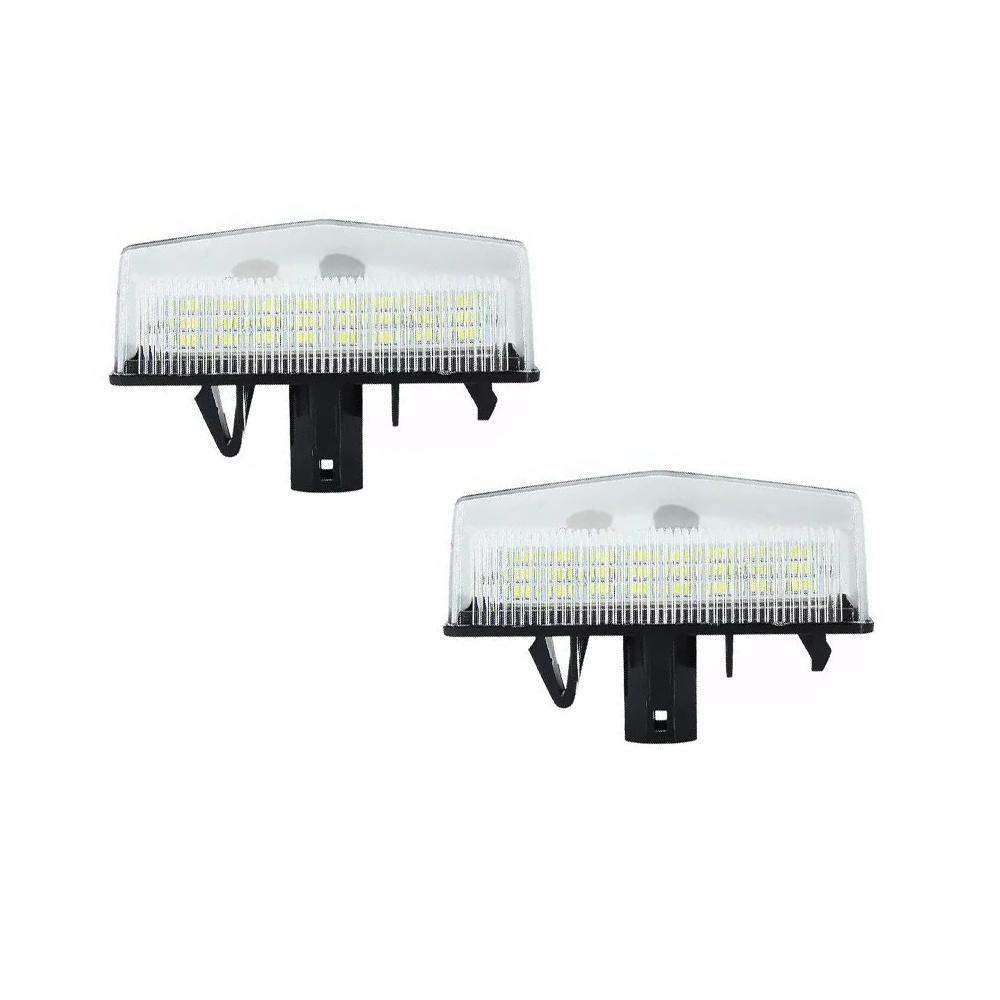 LED License Plate Light Rear Tag Lamp Assembly IP67 White For Toyota Venza 09-13