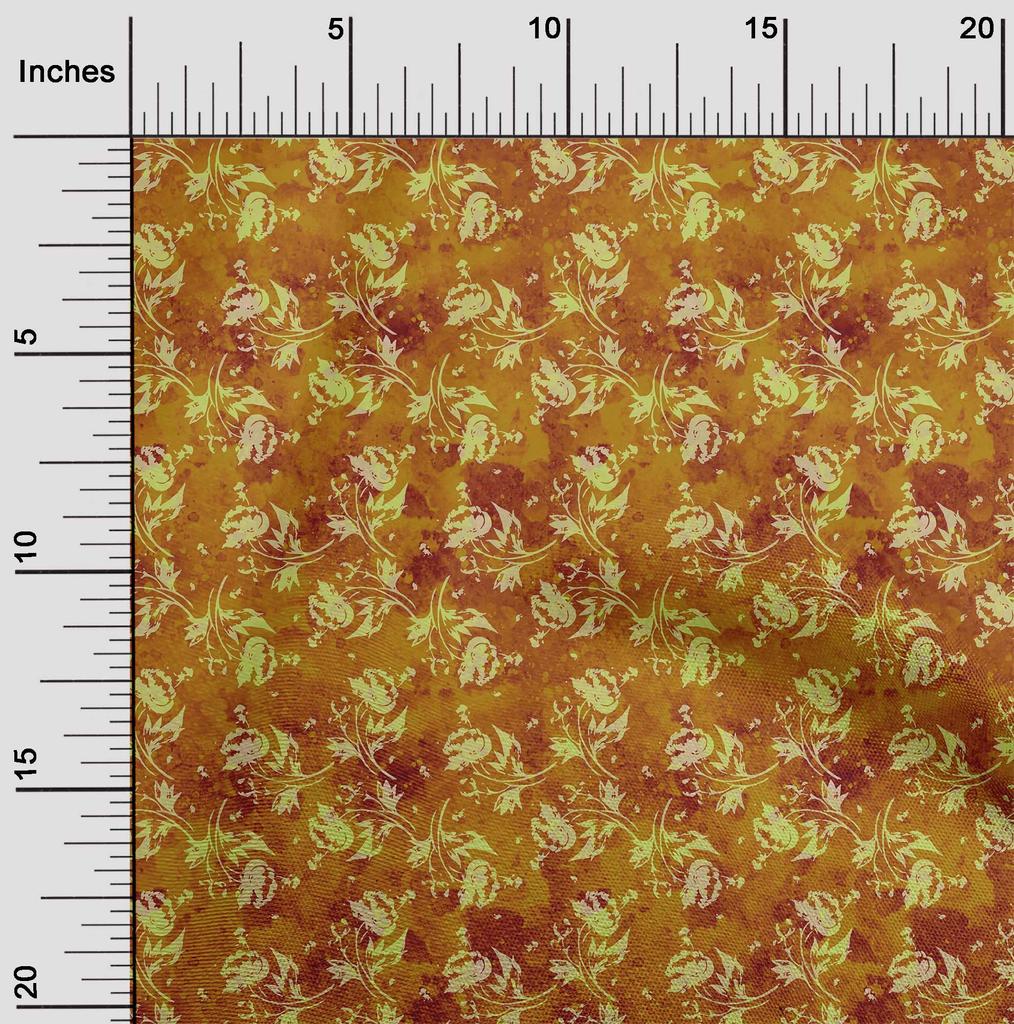 oneOone Cotton Flex Bright Red Fabric Batik Quilting Supplies Print Sewing Fabric By The Yard 40 Inch