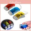 Pressed Led Hand Power Generation Plastic Flashlight Portable Light Lamp Outdoor