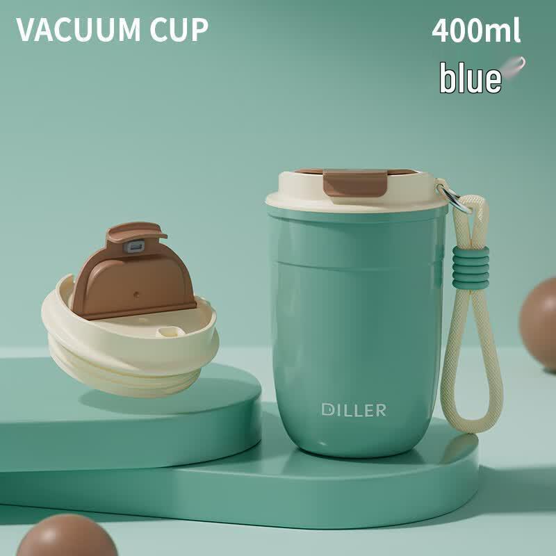 Dilabel Portable Insulated Stainless Steel Travel Mug