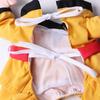 Funny Pet Transformational Outfit Breathable Pet Kung Fu Suit Pet Taekwondo Costume  Party Attire
