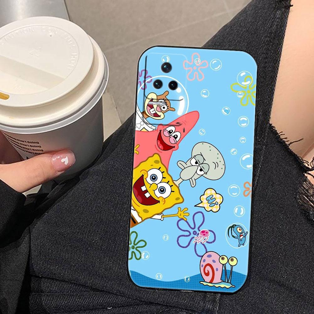 P-Patrick Star S-Spongebob Phone Case For OPPO RENO 15 15F 14 14F 13 13F 12 11 11F 10 8T 8 7 6 5 4 4F LITE Pro Plus Case Cover
