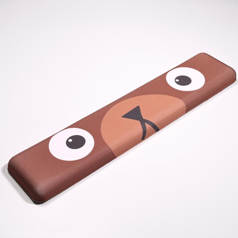 2PCS Cartoon Wrist Mouse Pad Set, Soft Memory Foam Wrist Rest for Computer, Ergonomic Cushion for Keyboard Mouse