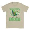 Funny   Meme  Six Seven Bruh St Patricks DayTShirt Summer Pure Cotton TShirts Unisexs Harajuku Casual TShirt ShortSleeve