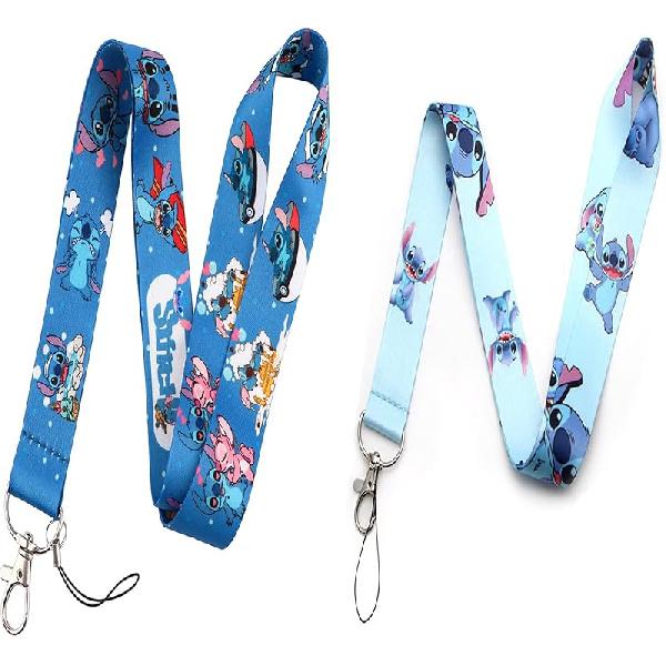 Мультяшный Милый Аниме Шнурок Брелок, Аниме Шнурок для Бейджей, Шнурок для Ключей с Держателем для ID-карты, Чехол для Мобильного Телефона 1