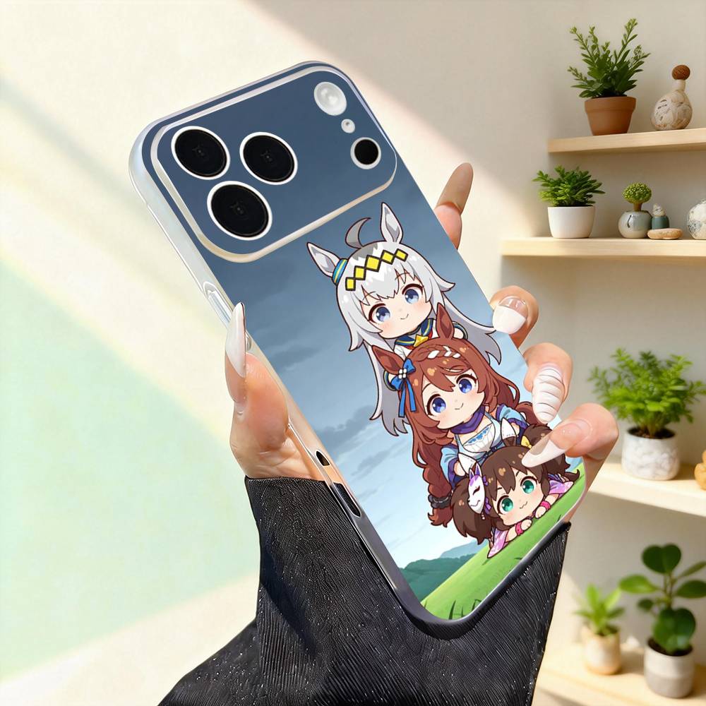 

U-Uma Derby Oguri Cap Cute For iPhone 11,12,13,14,15,16,17,Pro,Max,Plus,Mini,SE4,E Phone Case With Magsafe Wireless iPhone15pro