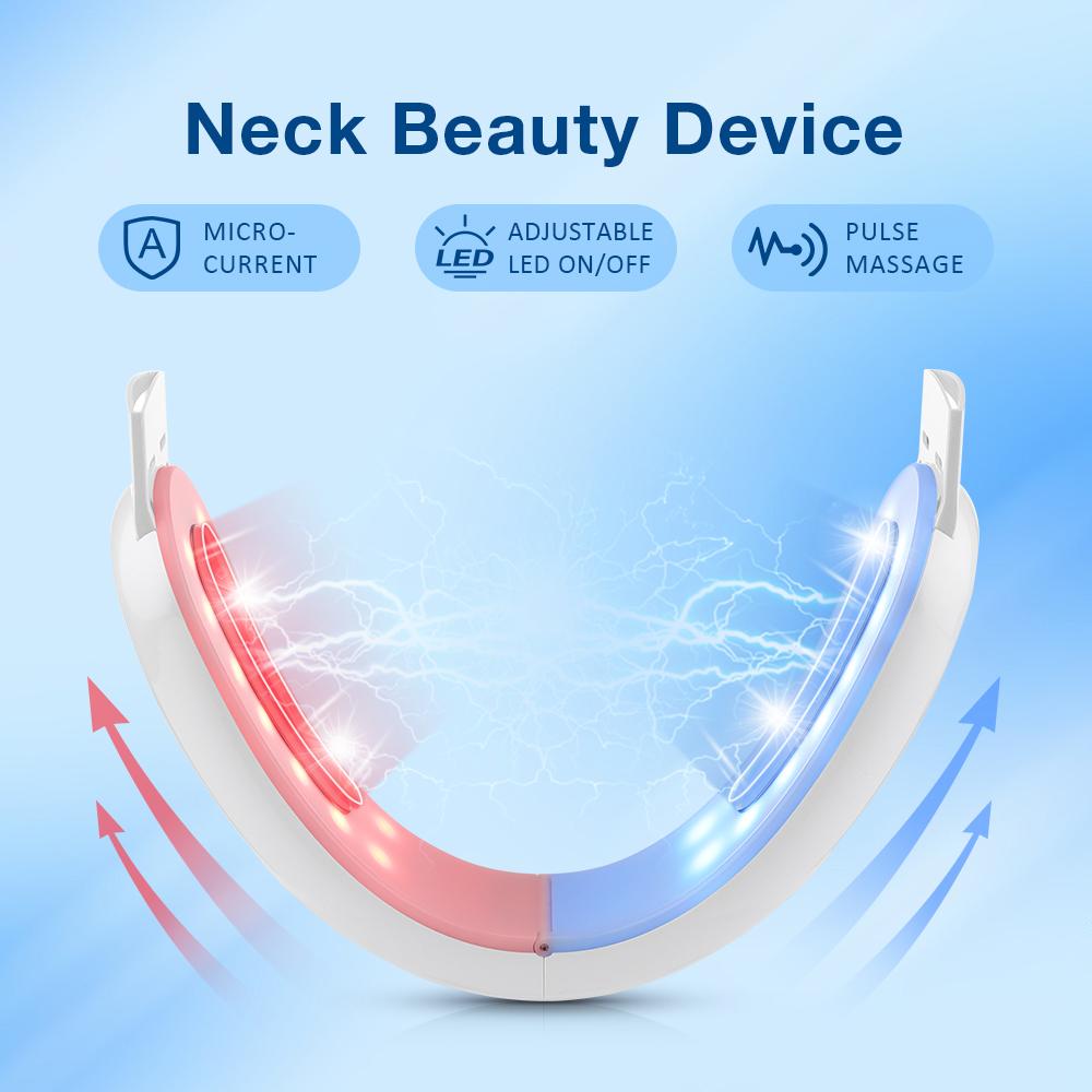 V Face Lifting Machine Electric V-Line Up Lift Belt Face Skin Hot Compress Lifting Firming Beauty Device Double Chin Reducer