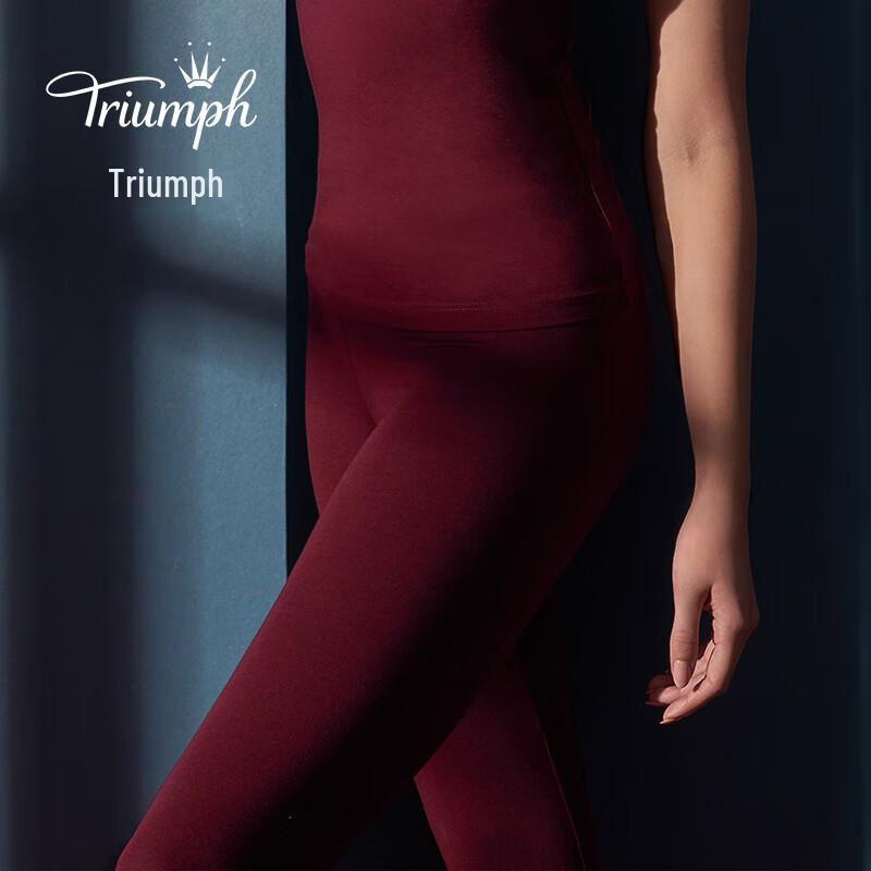 

Triumph Women s Thermostatic Cotton-Blend Thermal Leggings L