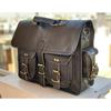 Neue Herren Vintage Leder Laptoptasche GROSSE Aktentasche Messenger Schultertasche