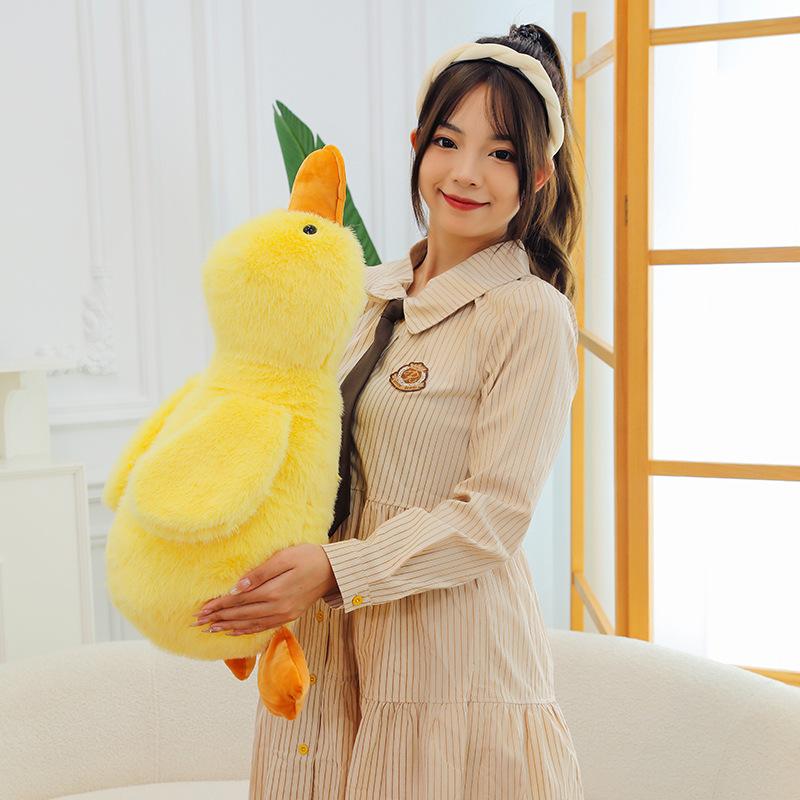 1pcs Duck Doll New Cute Cartoon Bed Pillow Sleeping Pillow Birthday Gifts for Boys and Girls Plush Toys Stuffed Animals