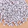Square Acrylic A-Z English Letter Beads (6mm/7mm/8mm/10mm) for Jewelry Making