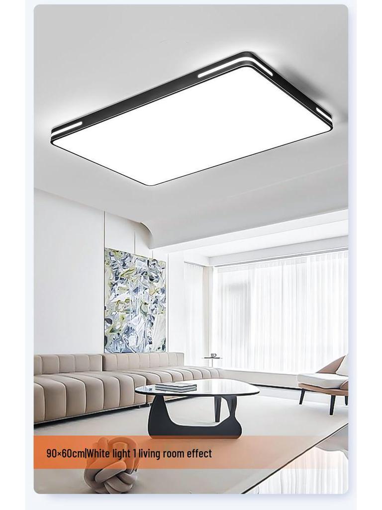 LED Ceiling Light: Ultra-Thin, Modern Round Lighting for Living Room, Bedroom, Dining, and Study Rooms