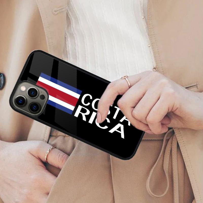 Costa Rica Flag Funda Magnetic Phone Case For APPLE iPhone 17 Air 16 14 13 12 Pro Max 15 Plus Wireless Charge With MagSafe Cover