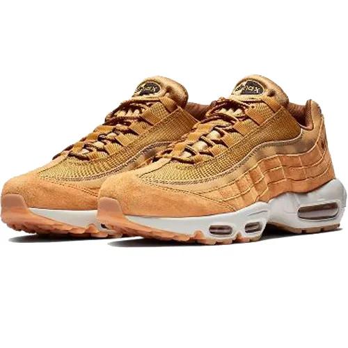 Nike Air Max 95 'Wheat Pack' (Unisex) Wheat / Light Bone-Black-Wheat Running Shoes AJ2018 700