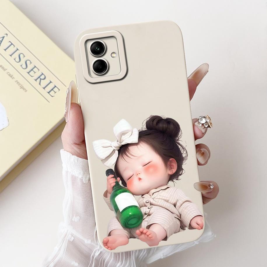 Shockproof Cover For Samsung Galaxy A05 A05s M05 Case New Fashion Flower Soft Silicone Phone Shell For Samsung A05 SM-A055F Capa