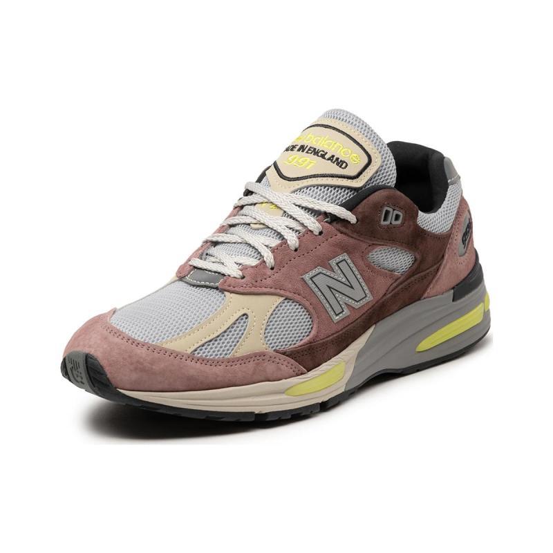 New Balance 991v2 Made In England 'Rosewood' Sneakers U991MG2